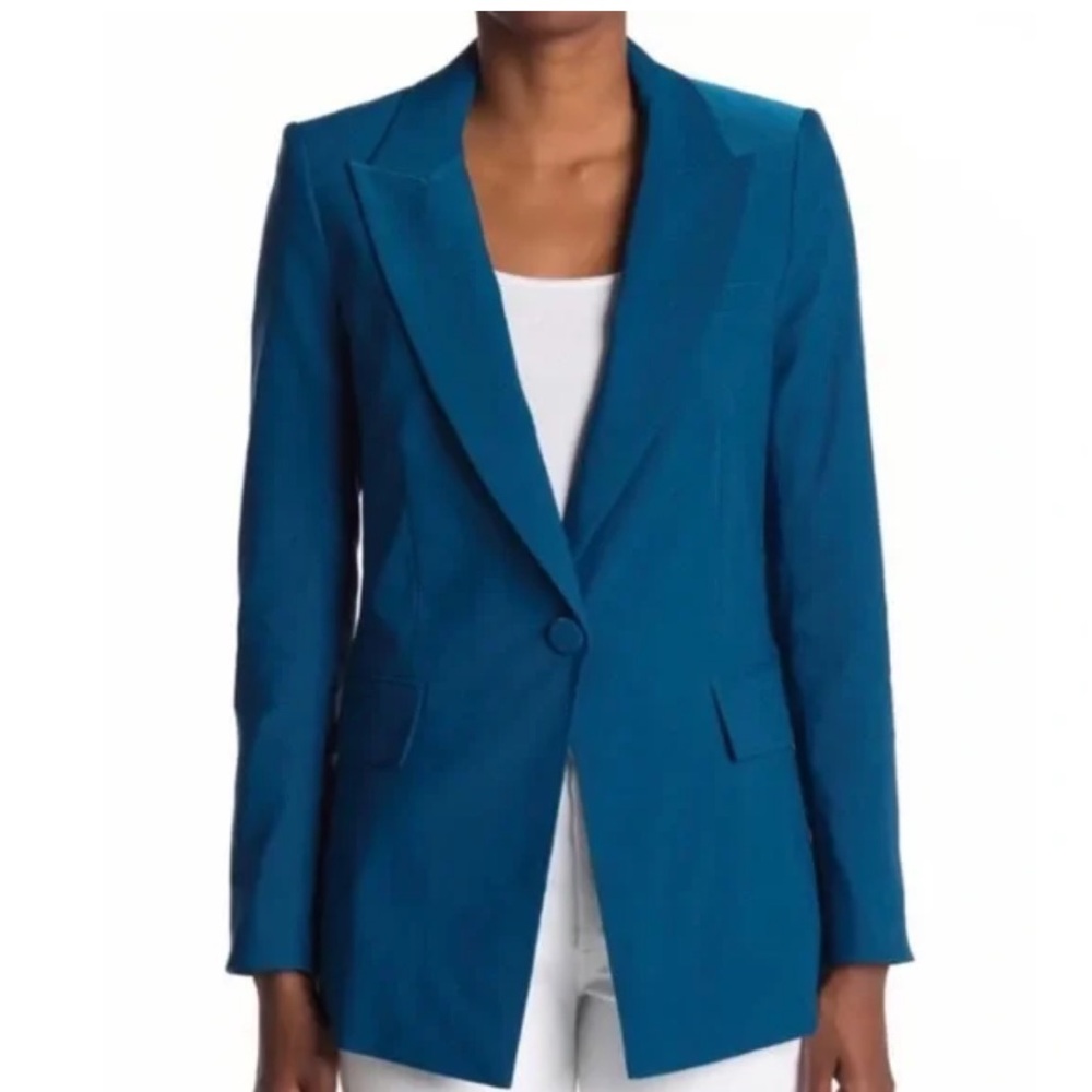 Veronica Beard - Blue long & lean dickey jacket - women’s size 0